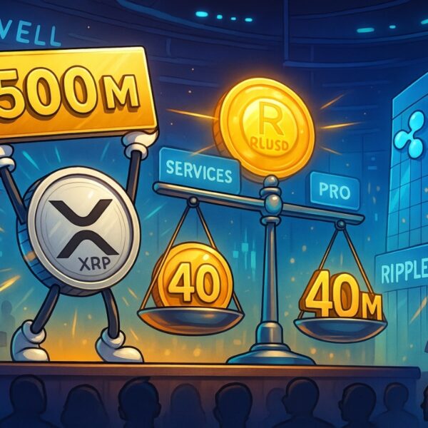 XRP : 500 M$ levés, Ripple grimpe à 40 Md$ de valorisation