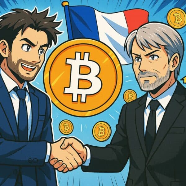 Eric Larchevêque annonce la création de la première société de trésorerie Bitcoin française