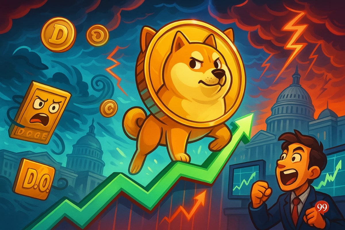 Dogecoin résiste à la tempête politique : malgré la fermeture de D.O.G.E,  le cours de la crypto