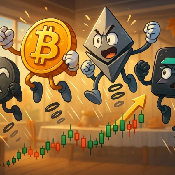 LIVE – Les cryptos repartent : Bitcoin, Ethereum, XRP et Solana rebondissent… Les actus du 27 novembre
