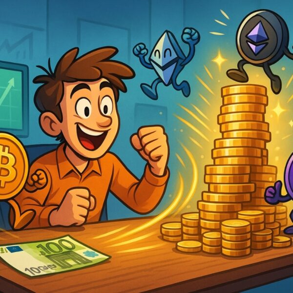Transformer 100 € en 10 000 € : 4 cryptos pour les débutants