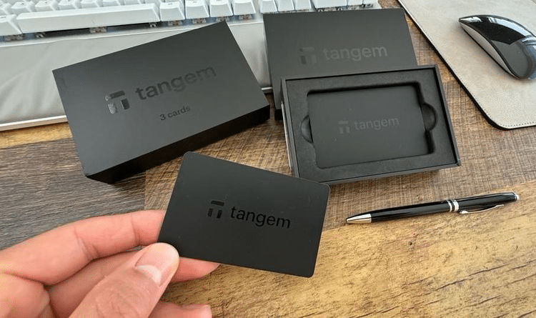 Tangem carte