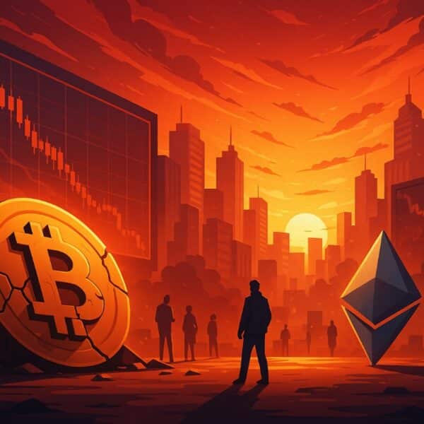 LIVE – Matin rouge sur le marché crypto, Bitcoin et Ethereum à genoux