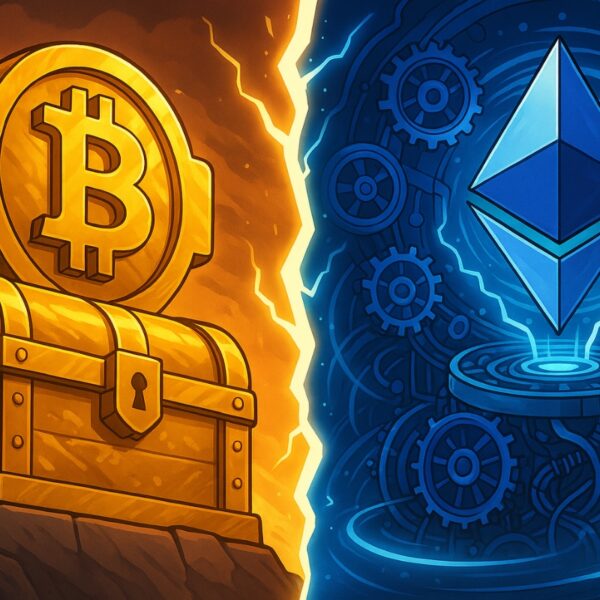 Deux mondes : Bitcoin passe à l’épargne, Ethereum devient moteur