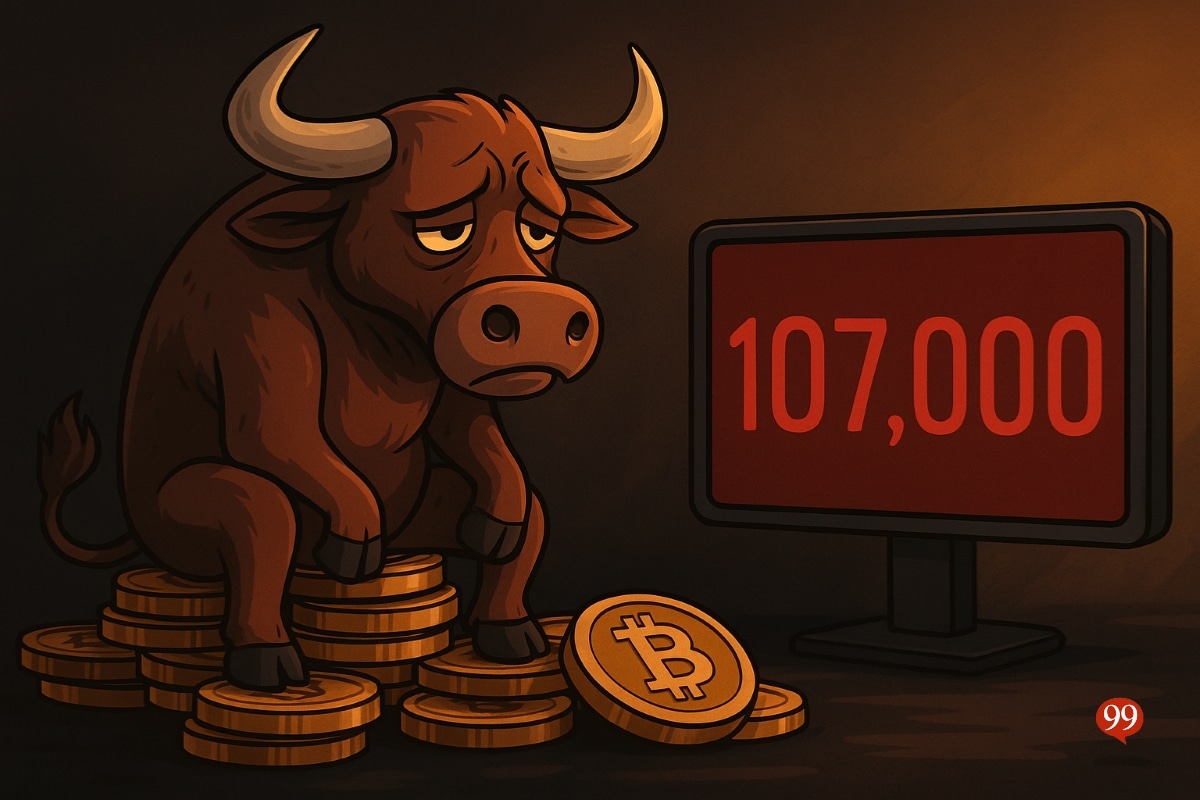 Bitcoin chute à 107 000 les investisseurs particuliers fuient le marché