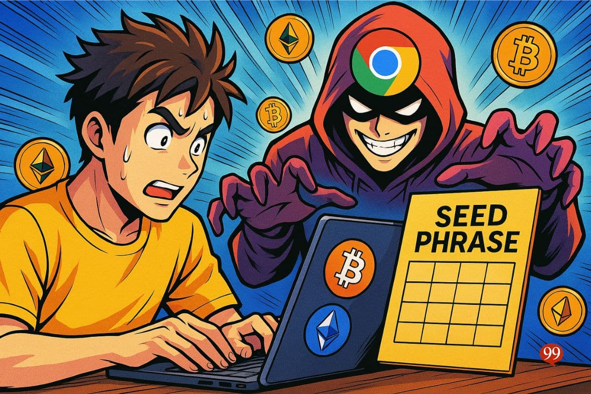 Alerte sécurité : un wallet disponible sur Chrome capable de voler votre seedphrase