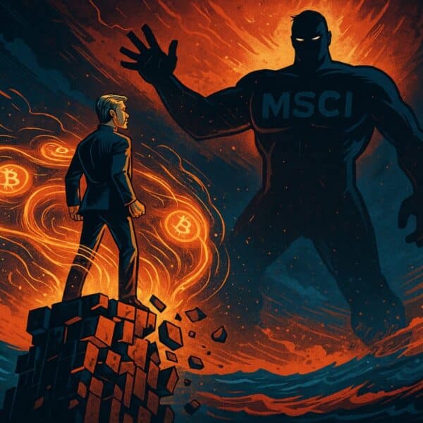 MSCI vise Strategy : le pari Bitcoin de Saylor sous tension