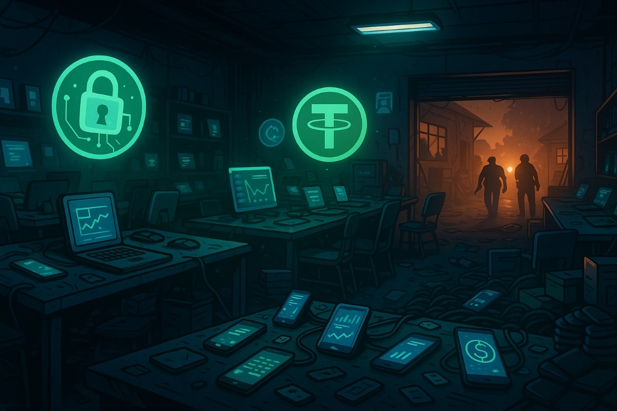 Le cœur des scam farms de Myawaddy tourne autour de l’USDT