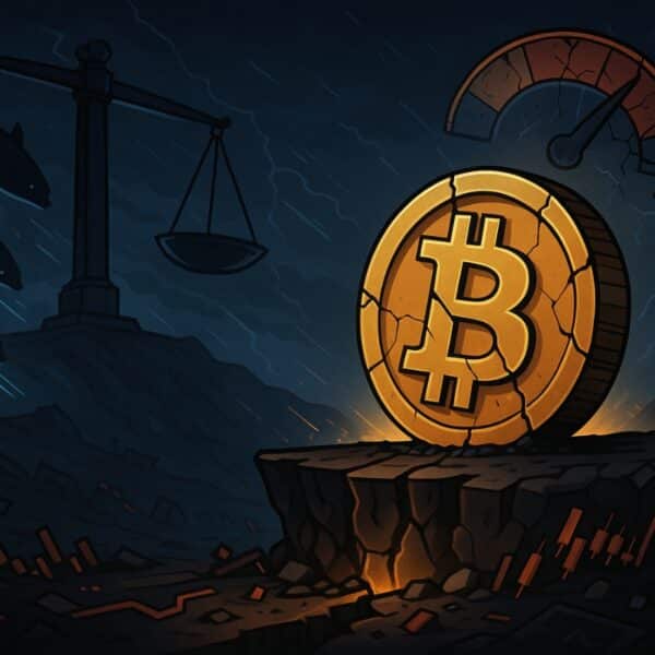 Bitcoin en capitulation totale : whales, Fed… le moment où tout peut basculer