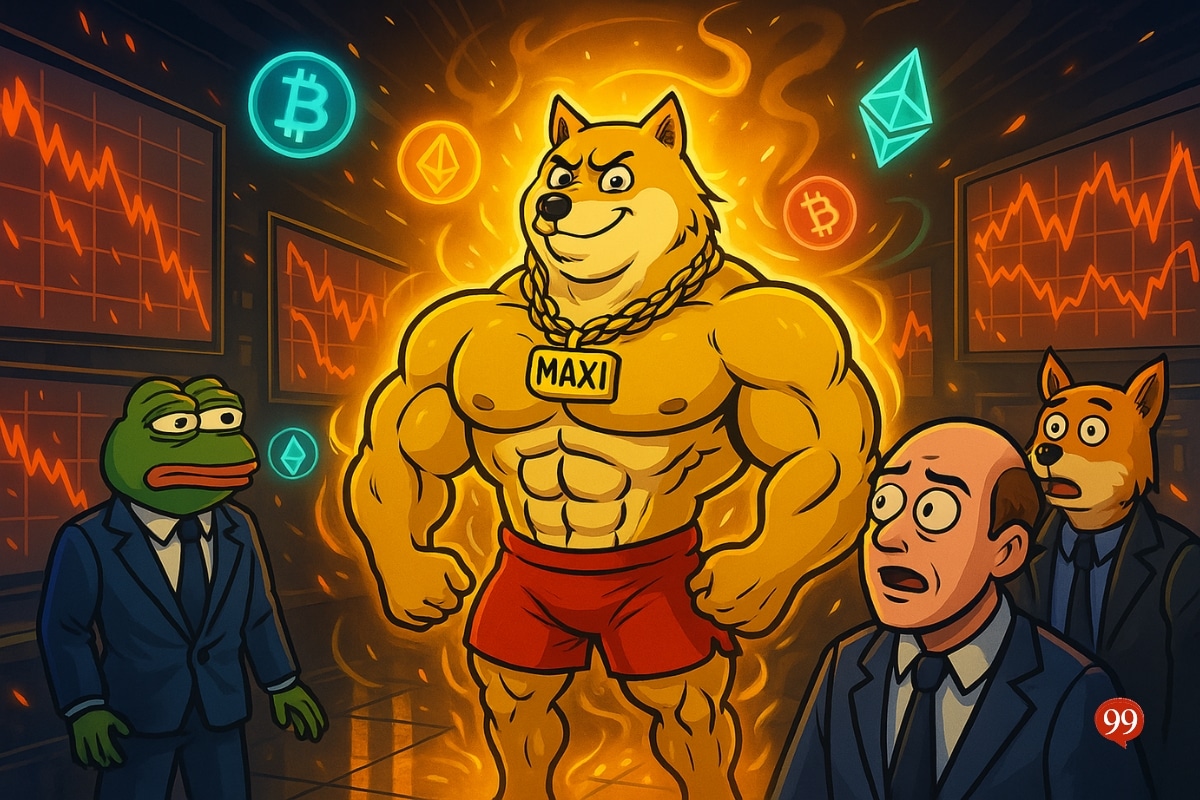 Crypto en chute, Maxi Doge s'envole : la presale qui déjoue le krach, image size:1200x800