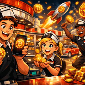 Airdrop bitcoin : Steak&rsquo;n Shake versera un bonus horaire en BTC à ses employés