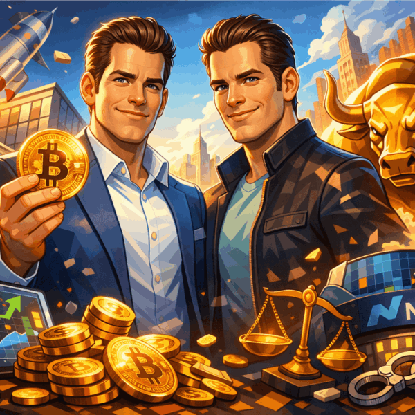 Bitcoin à 1 million de dollars ? La folle prédiction des fondateurs de Gemini