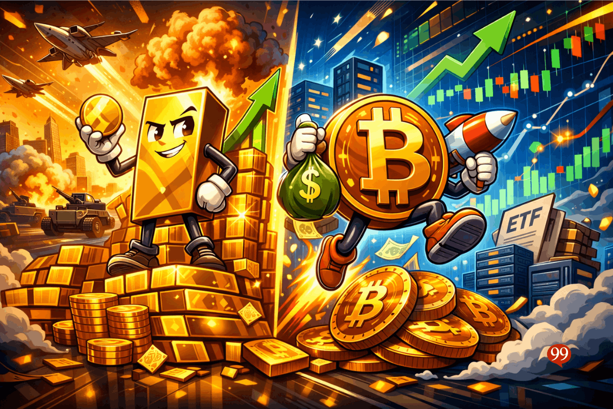 Record de prix pour l&rsquo;or : voilà pourquoi bitcoin va suivre le même chemin
