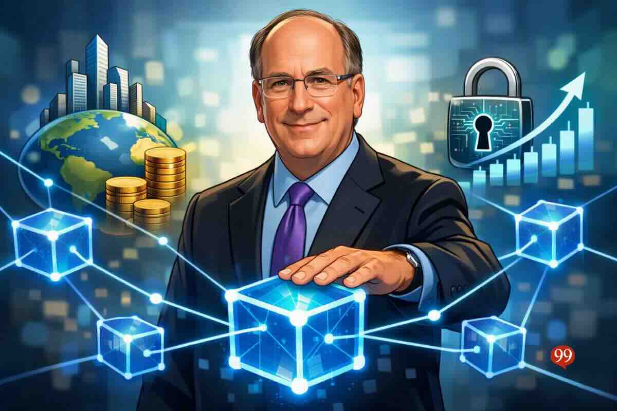 Le patron de BlackRock veut mettre la finance sur une seule blockchain