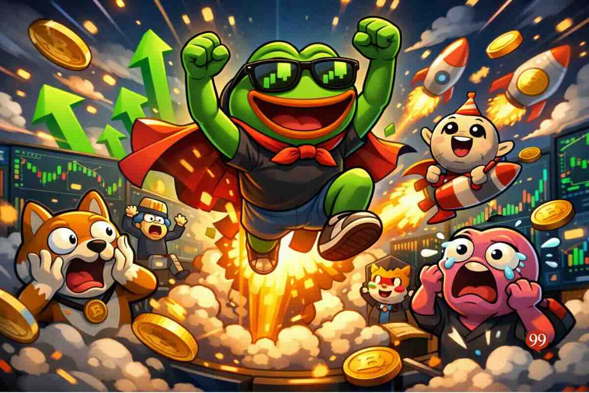 Pepe en bull run, les memecoins de retour ?