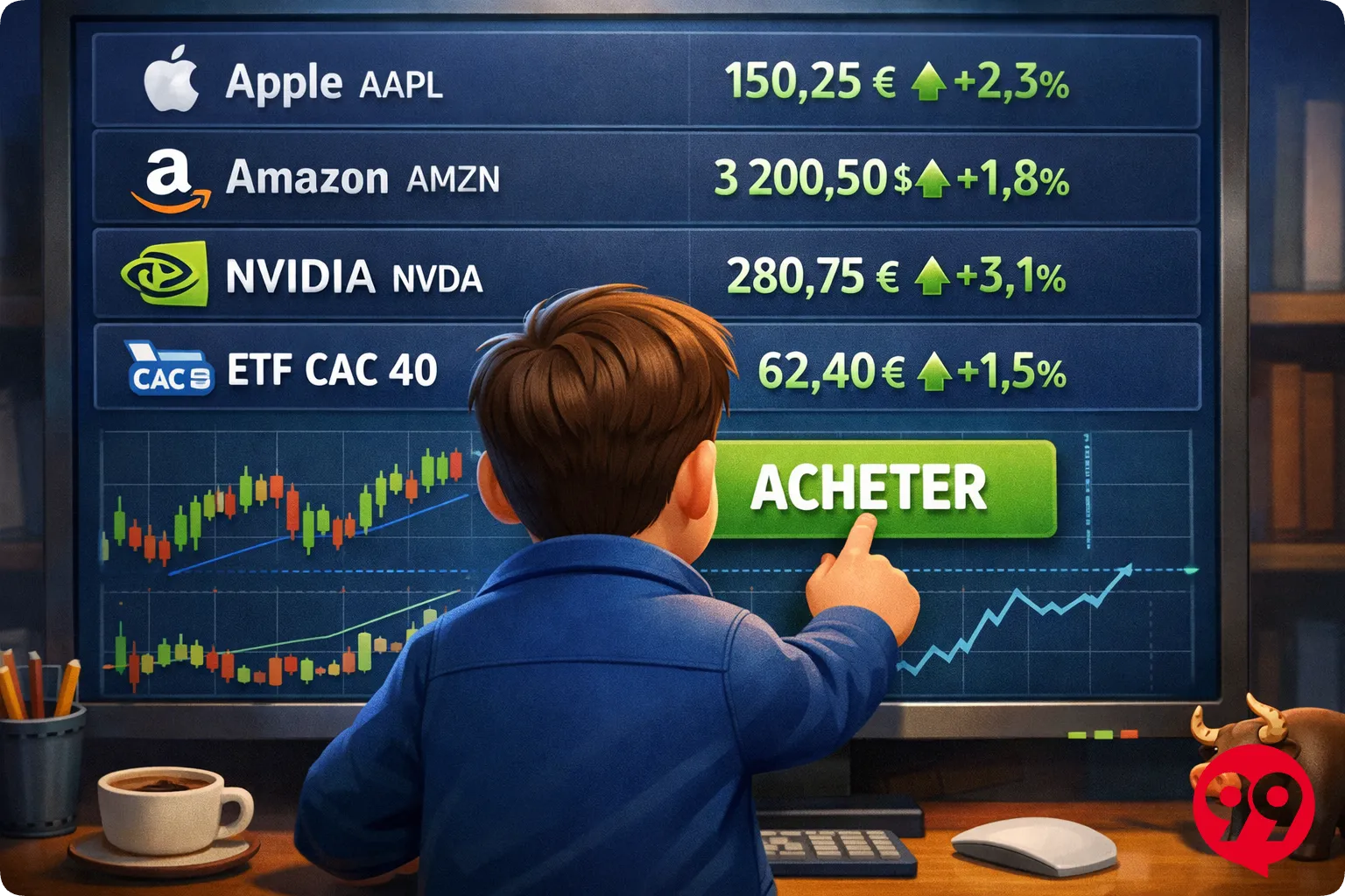 Acheter des actions : Comment investir en bourse simplement et efficacement en 2026