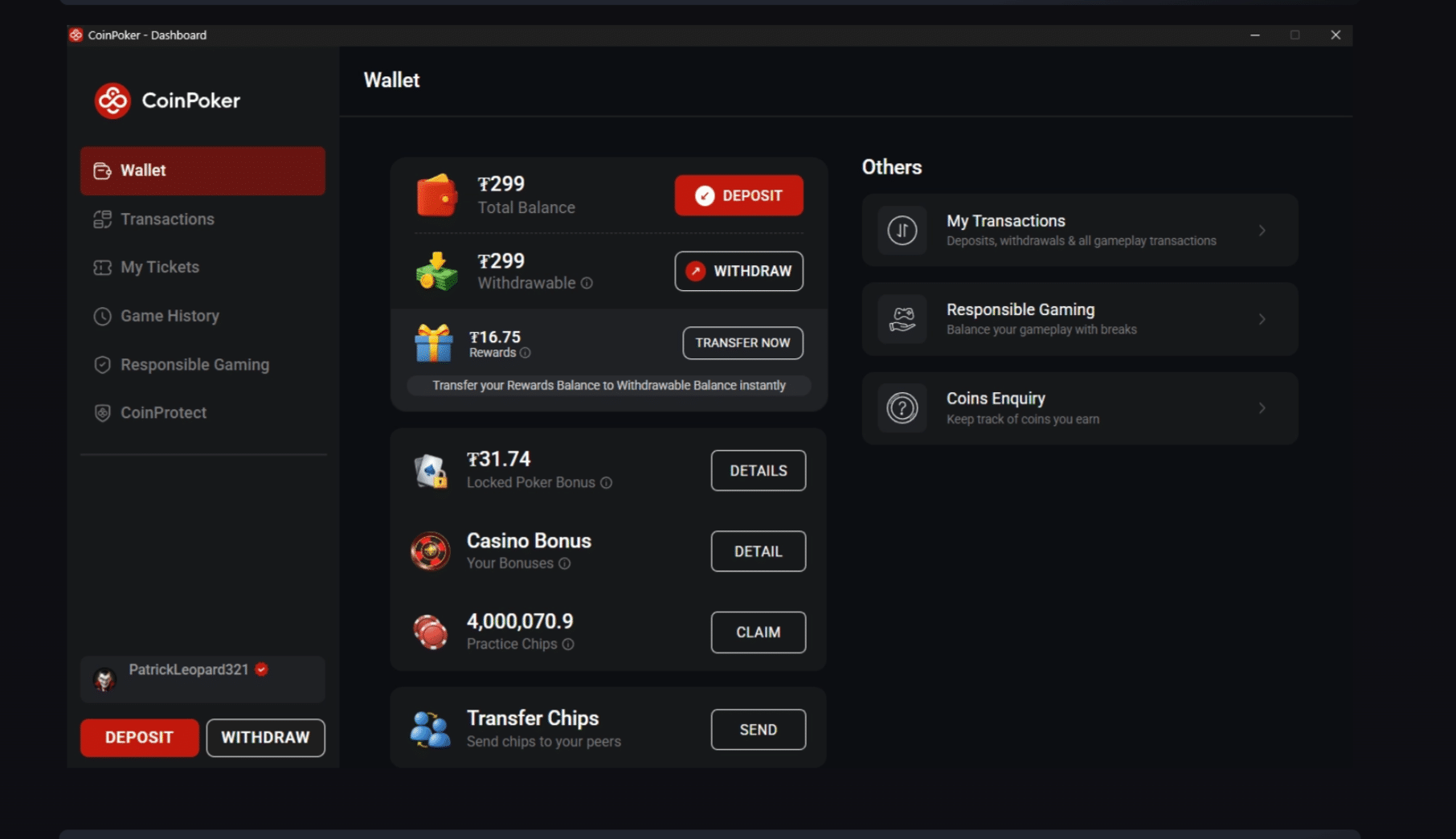 Coinpoker - Page Depot