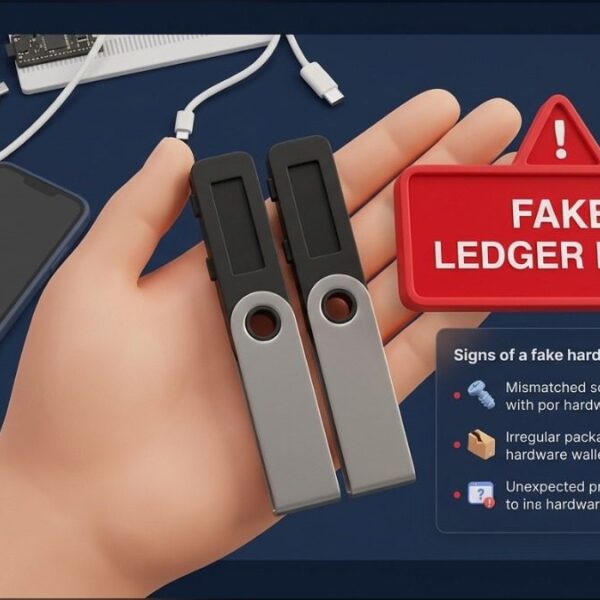 Arnaque sophistiquée au faux Ledger Nano : le retour du hardware wallet piégé, que faire ?