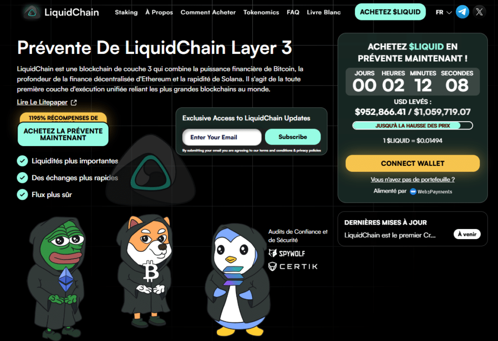 LiquidChain septembre 2026