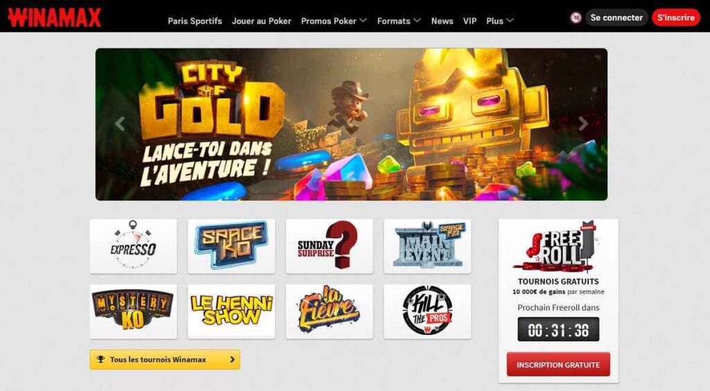 winamax - poker bitcoin