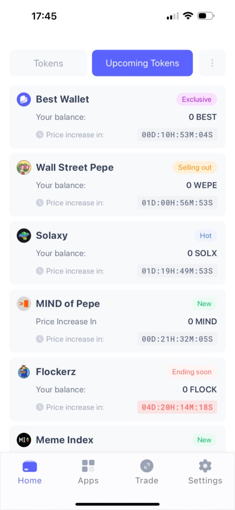 Best-Wallet-Upcoming-Tokens