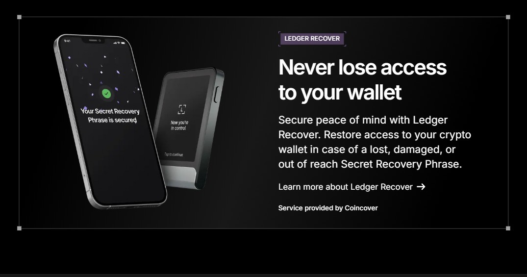 wallet decentralizzati - Ledger home
