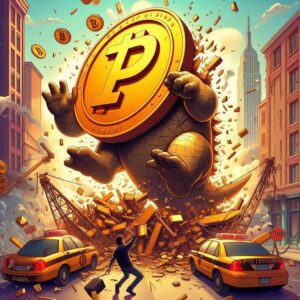 Pi Coin crolla dopo il rally: rischio crash a 0,30 dollari?