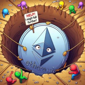 Ethereum ha toccato un fondo ma potrebbe crollare ulteriormente