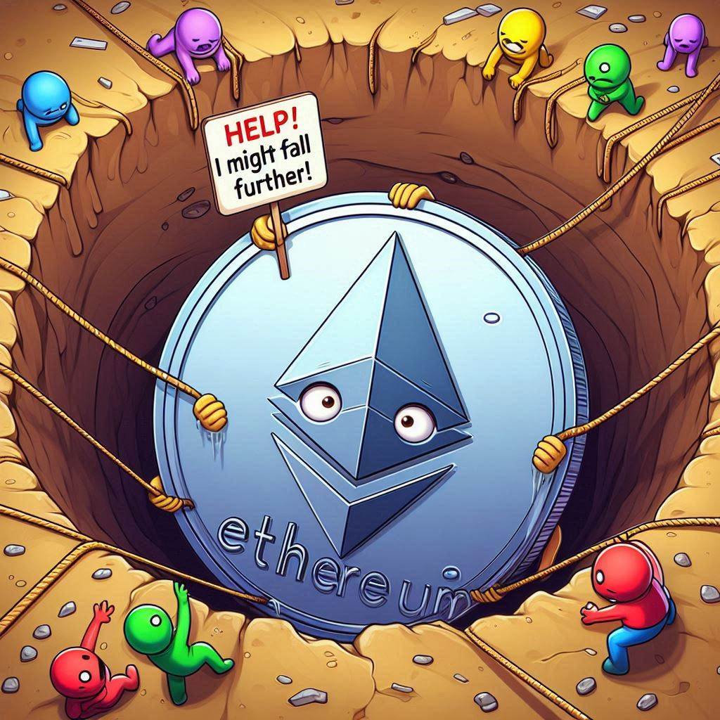 Ethereum ai minimi storici ma potrebbe fare anche peggio