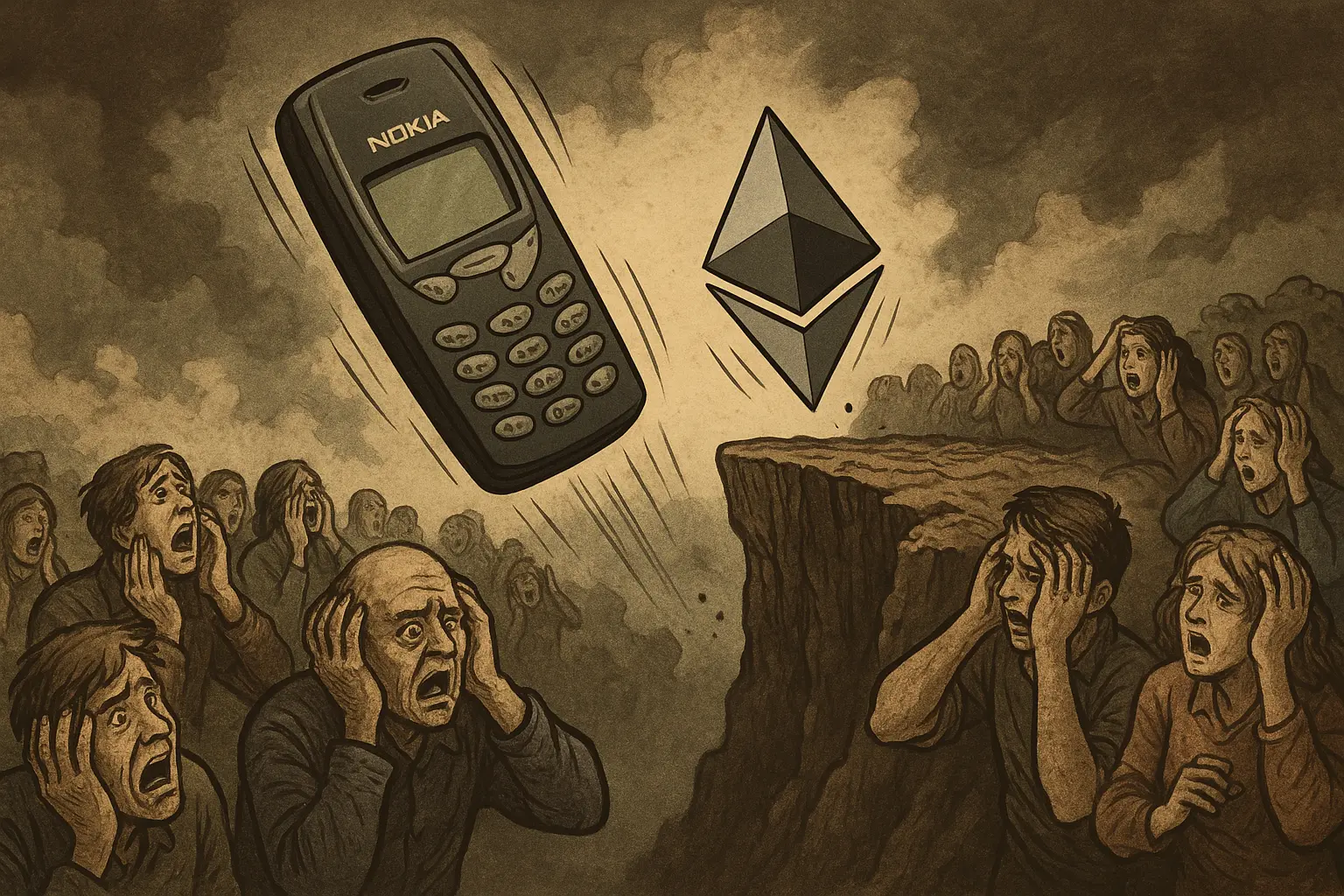 La parabola di Ethereum ricorda quella di Nokia – ETH è destinato a morire?