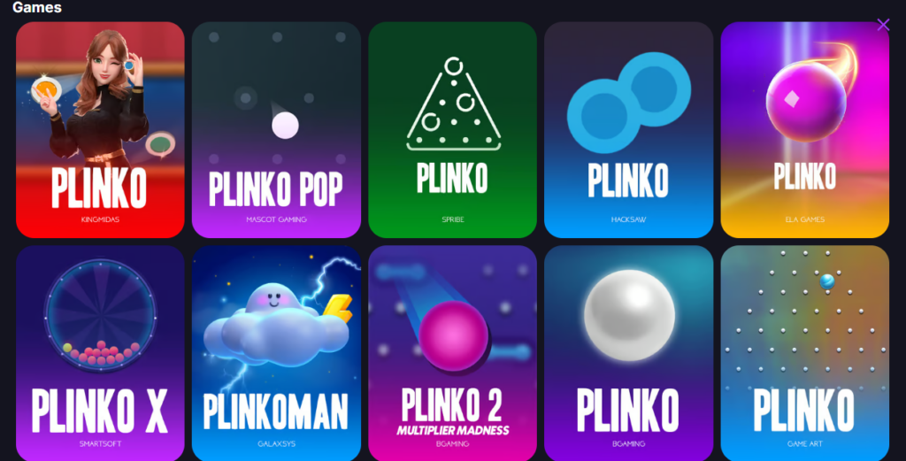 CoinCasino home page