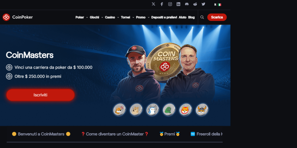 CoinPoker - home page | migliori crypto poker
