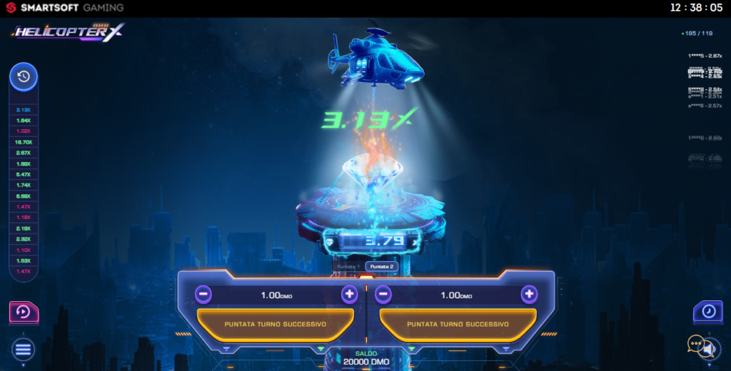 Helicopter - Aviator casino