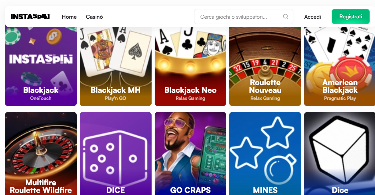 InstaSpin home page