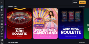 Instant Casino home page - casino senza kyc