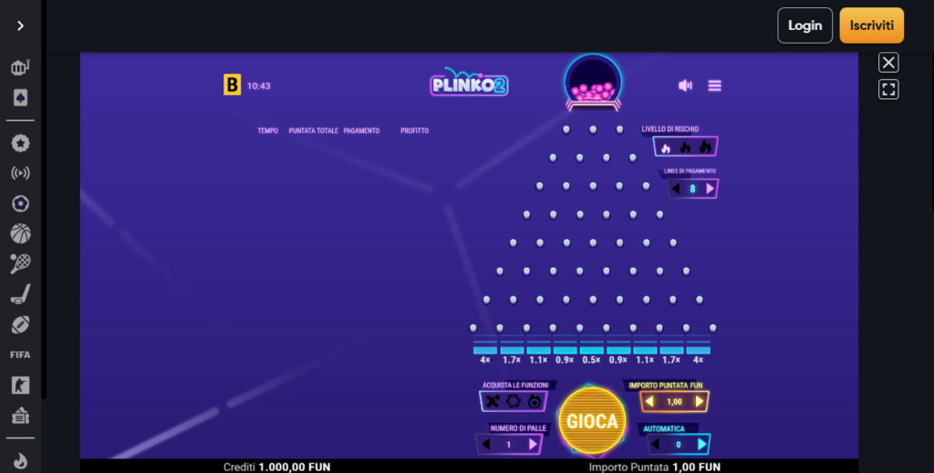plinko soldi veri - multiplayer