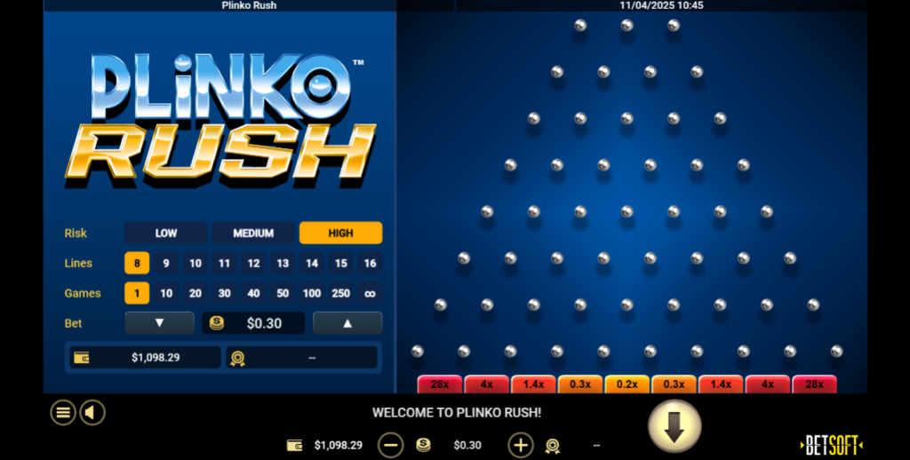 plinko soldi veri - rush