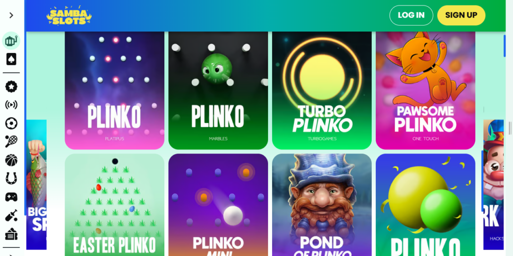 Samba Slots Home Page - Plinko Soldi Veri