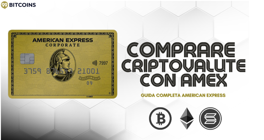 Come comprare criptovalute con Amex