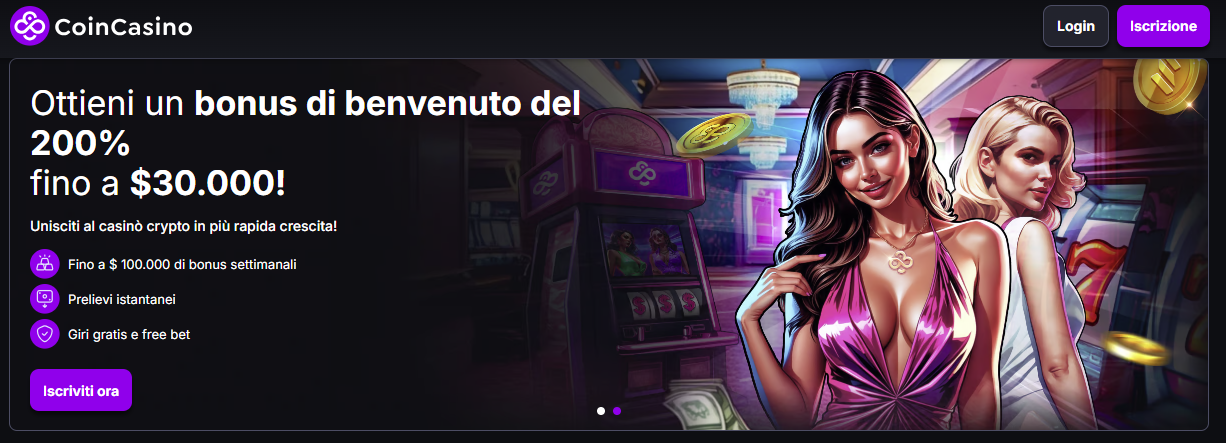 crypto Casino - bonus coincasino