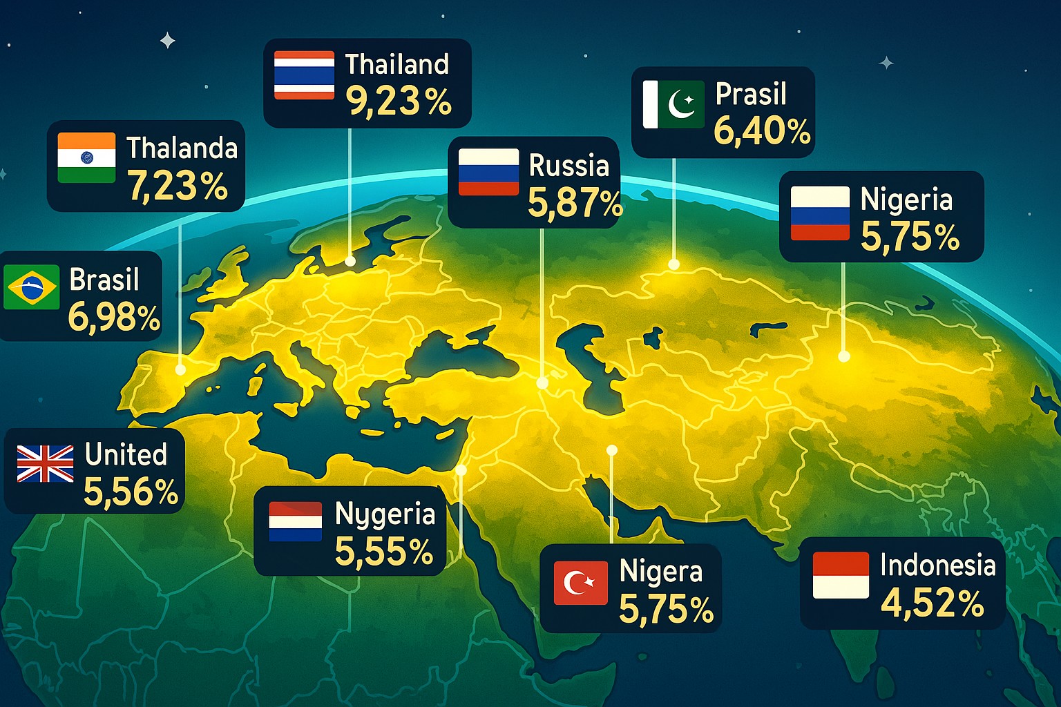 Criptovalute nel mondo: chi sale e chi scende nel 2024 - 99bitcoins IT