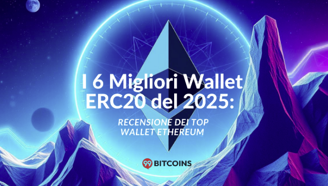 I Migliori Wallet ERC20 del 2026: Recensione dei Top Wallet Ethereum