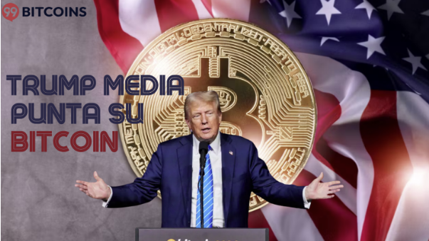Trump Media punta su Bitcoin e Crypto.com