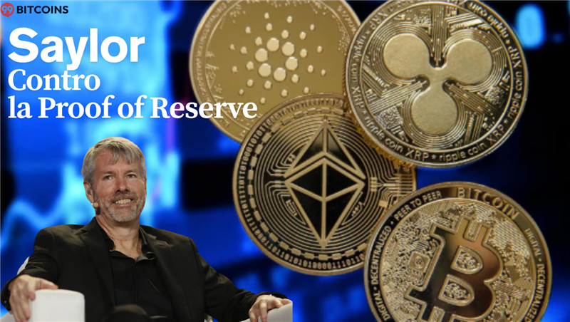 Proof-of- Reserve: per Saylor sicurezza e privacy sono più importanti della trasparenza