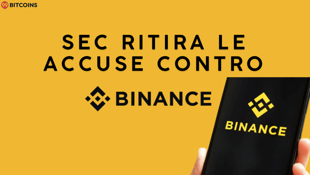 SEC ritira la causa contro Binance: cambia il clima per le criptovalute negli USA