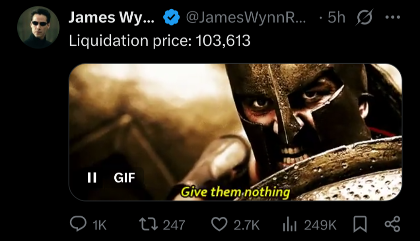Chi è James Wynn e perché apre long con leva?