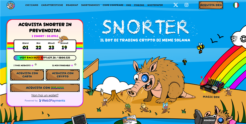 Migliori criptovalute - Snorter