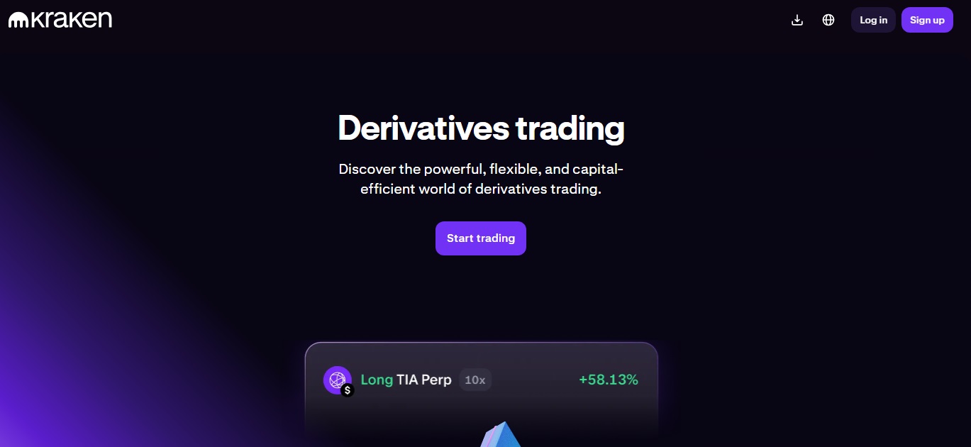 kraken futures crypto