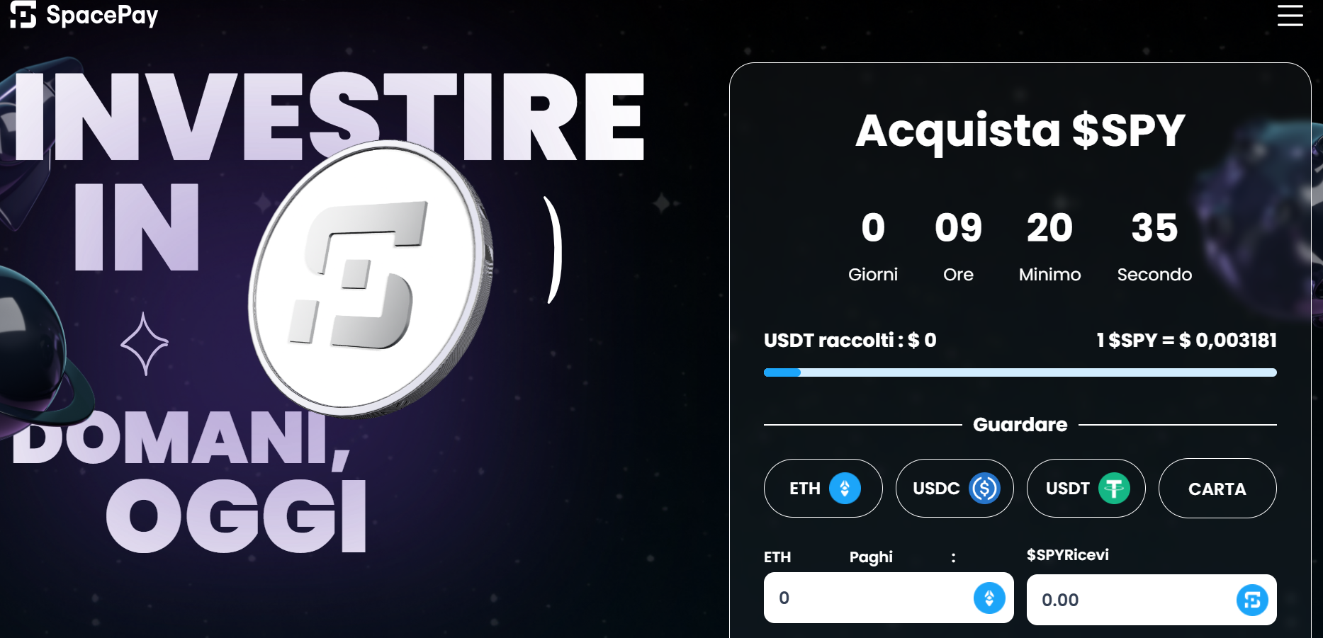 migliori criptovalute - spacepay