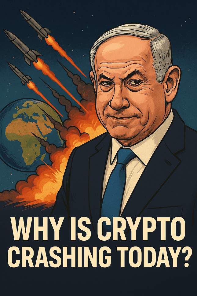 Criptovalute in calo dopo l’attacco di Israele all’Iran: scatta la svendita